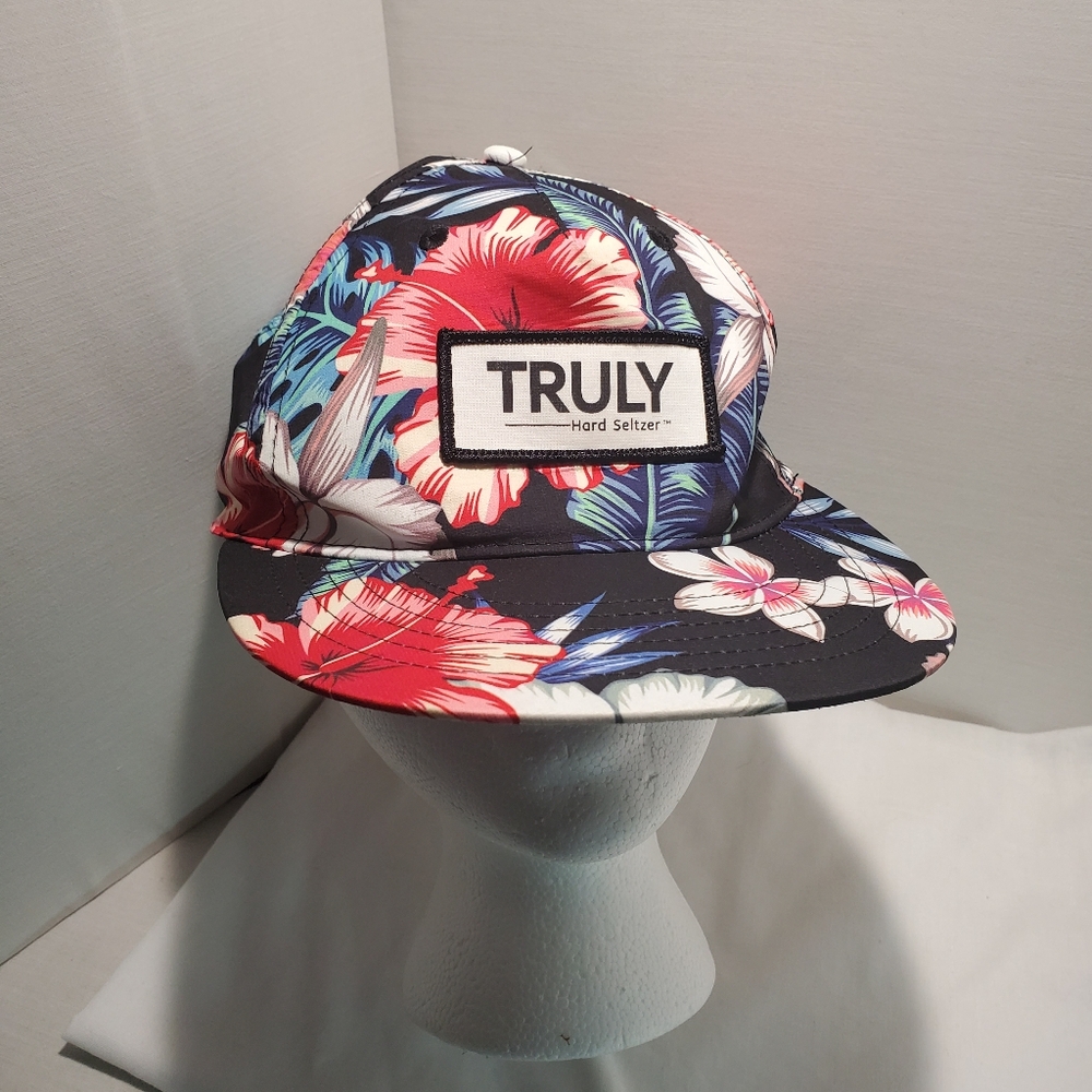 Tropical Floral Promo Truly Hard Seltzer Snapback Hat